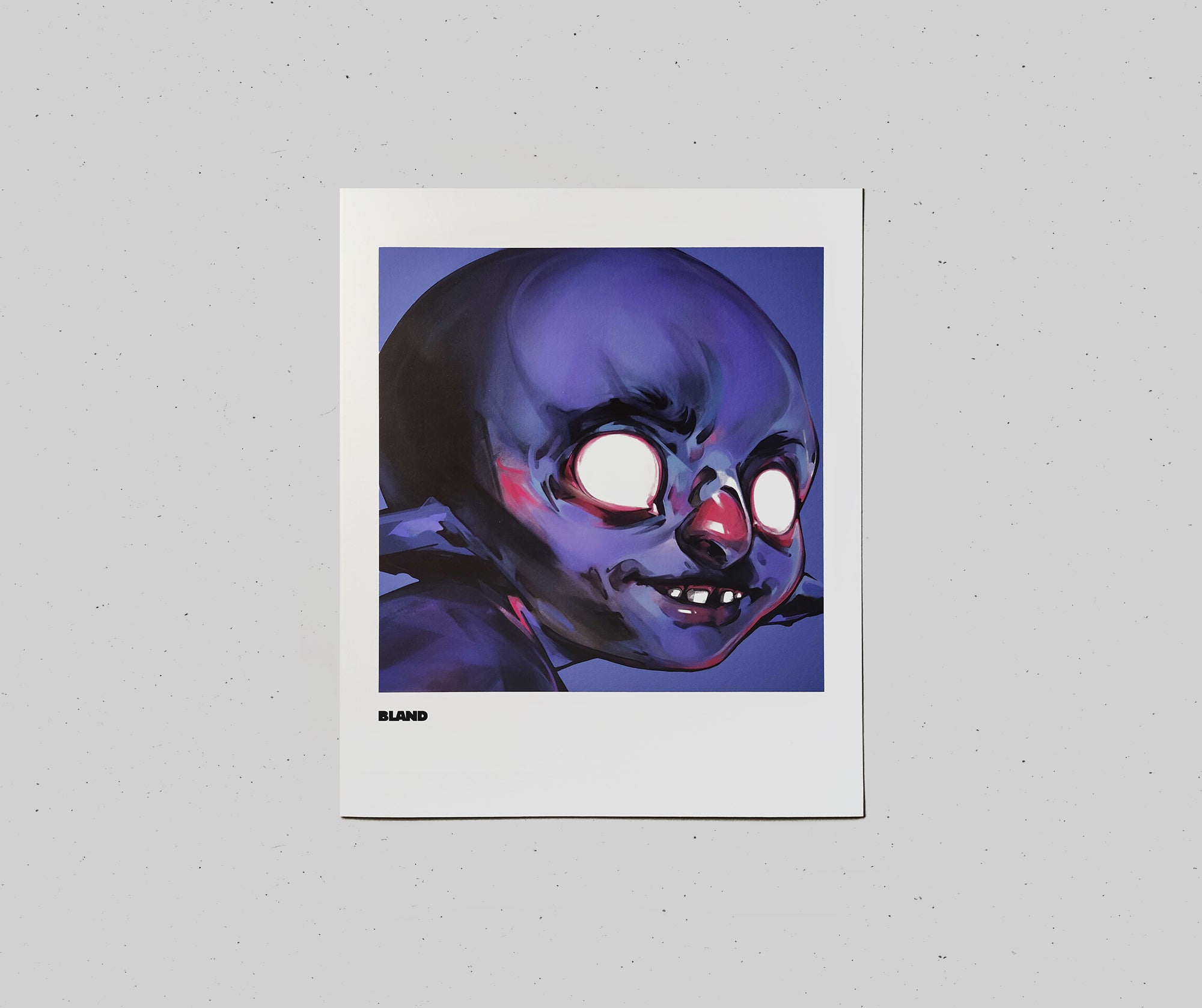 Blue Goblin Print