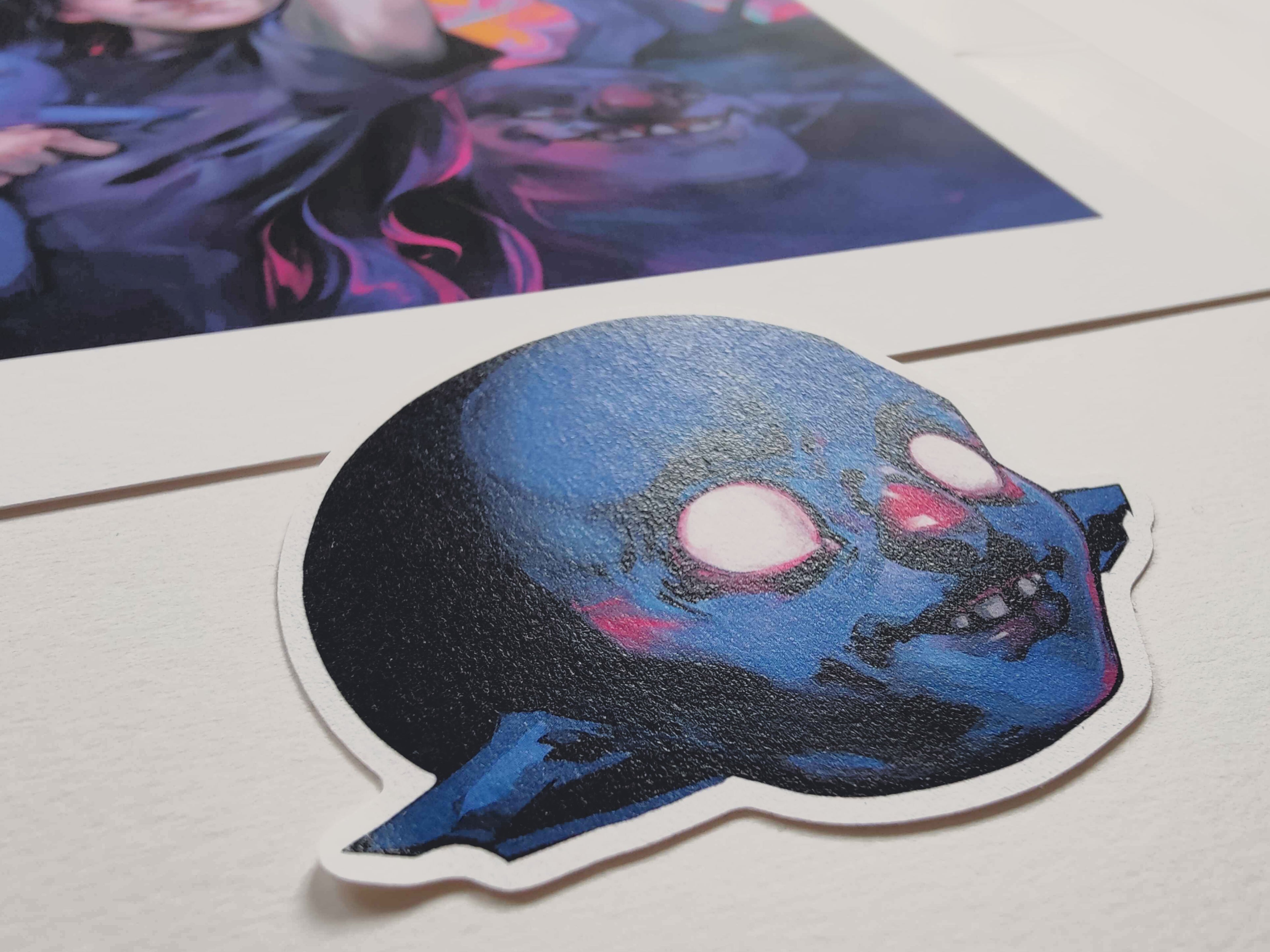 Goblin Head Sticker