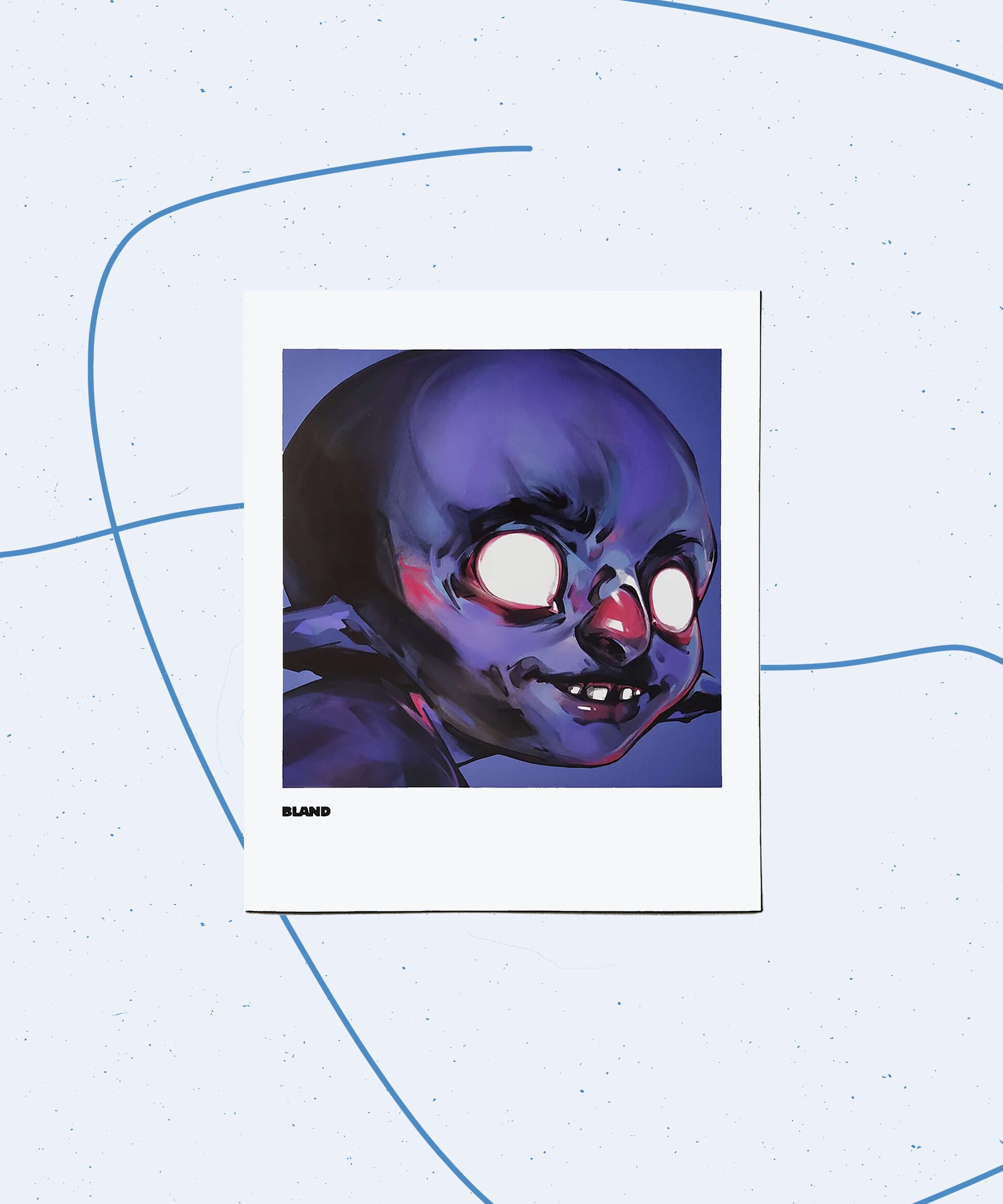 Blue Goblin Print