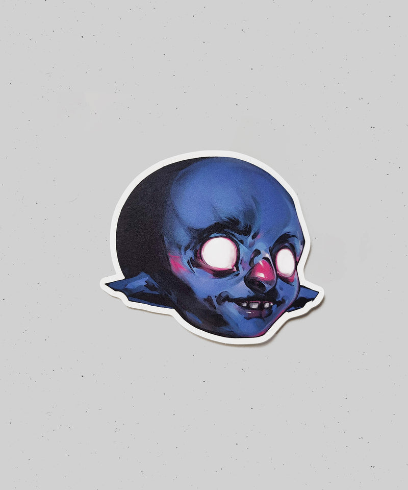 Goblin Head Sticker